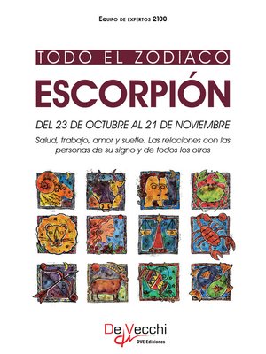 cover image of Todo el Zodiaco. Escorpión